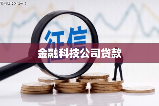 攀枝花金融科技公司贷款