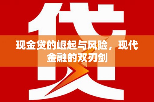 攀枝花现金贷的崛起与风险，现代金融的双刃剑