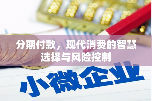 攀枝花分期付款，现代消费的智慧选择与风险控制
