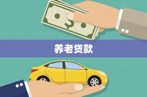 攀枝花养老贷款