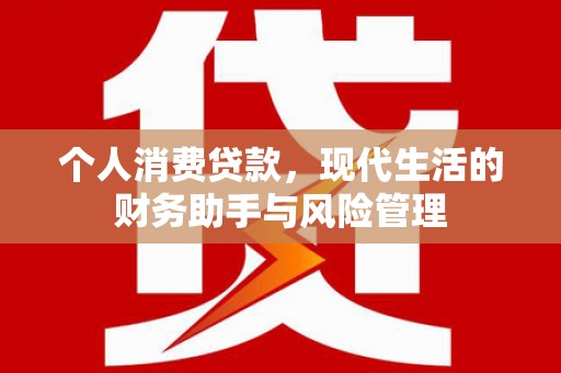 攀枝花个人消费贷款，现代生活的财务助手与风险管理