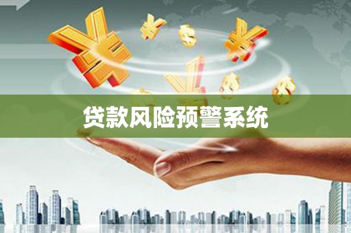 攀枝花贷款风险预警系统