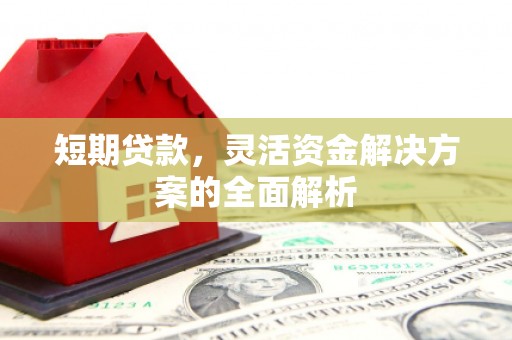 攀枝花短期贷款，灵活资金解决方案的全面解析