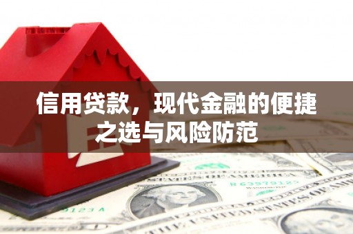 攀枝花信用贷款，现代金融的便捷之选与风险防范