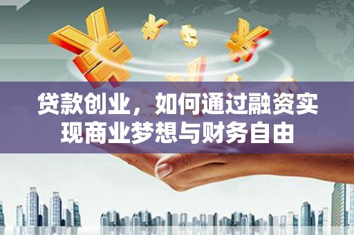 攀枝花贷款创业，如何通过融资实现商业梦想与财务自由