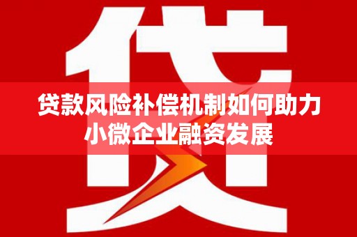 攀枝花贷款风险补偿机制如何助力小微企业融资发展