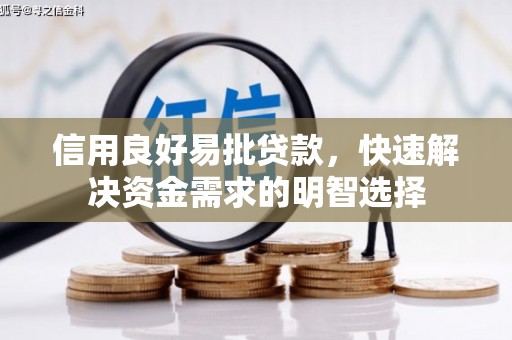 攀枝花信用良好易批贷款，快速解决资金需求的明智选择