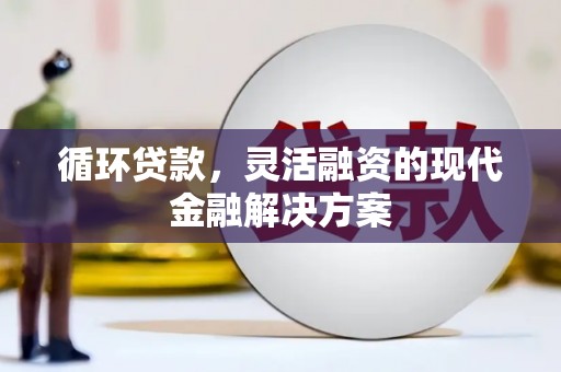 攀枝花循环贷款，灵活融资的现代金融解决方案