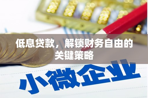 攀枝花低息贷款，解锁财务自由的关键策略