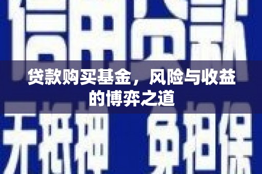 攀枝花贷款购买基金，风险与收益的博弈之道