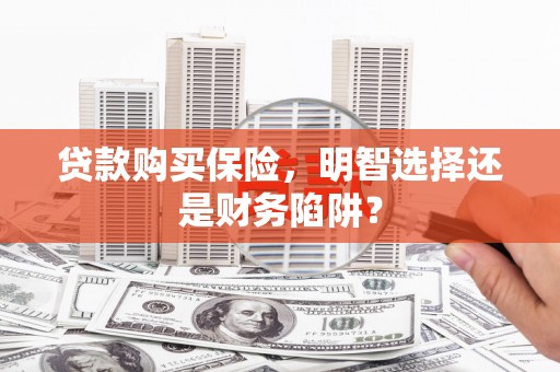 攀枝花贷款购买保险，明智选择还是财务陷阱？