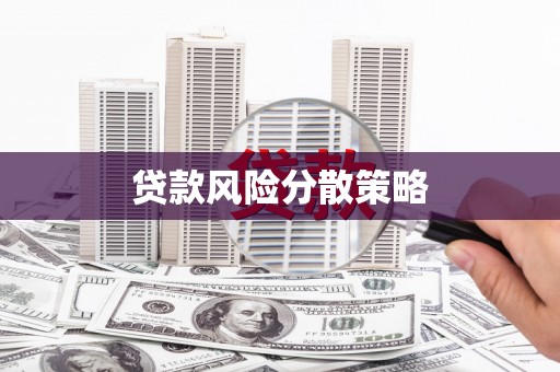 攀枝花贷款风险分散策略