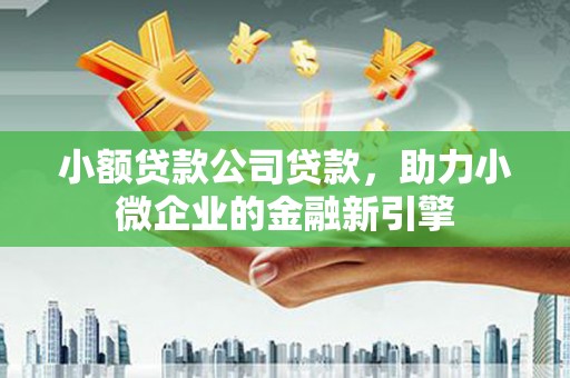 攀枝花小额贷款公司贷款，助力小微企业的金融新引擎