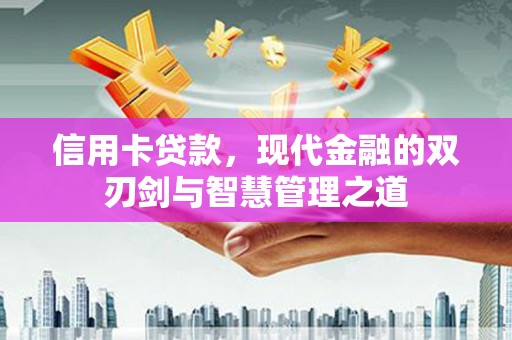 攀枝花信用卡贷款，现代金融的双刃剑与智慧管理之道