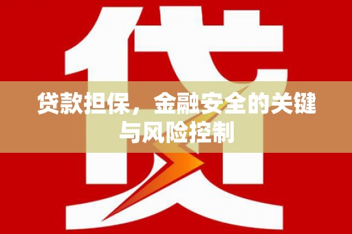 攀枝花贷款担保，金融安全的关键与风险控制