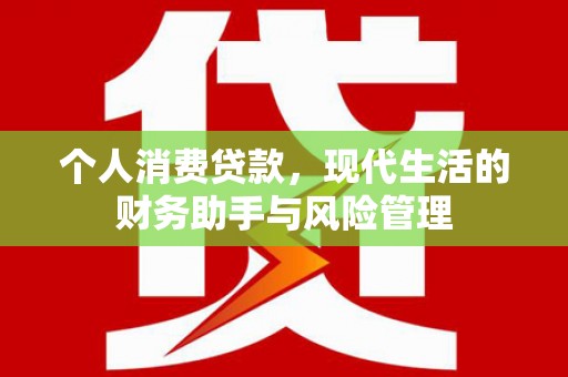 攀枝花个人消费贷款，现代生活的财务助手与风险管理