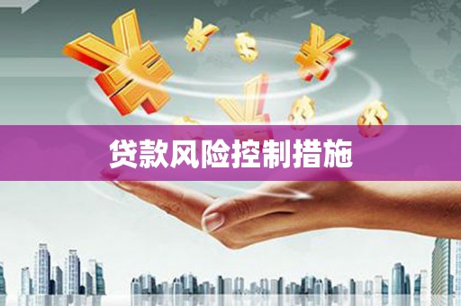 攀枝花贷款风险控制措施