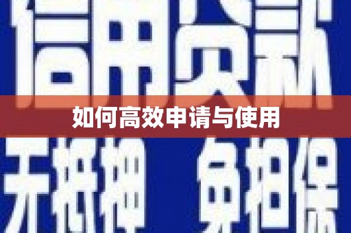 攀枝花如何高效申请与使用