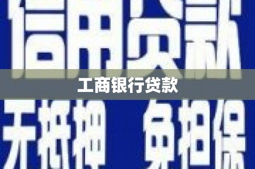 攀枝花工商银行贷款
