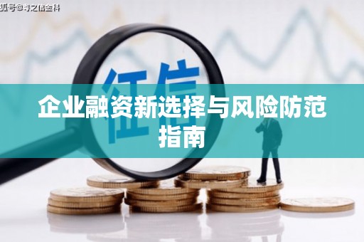 攀枝花企业融资新选择与风险防范指南
