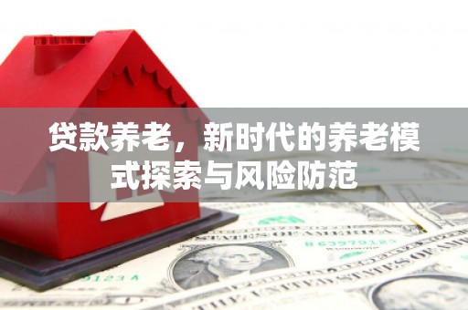 攀枝花贷款养老，新时代的养老模式探索与风险防范