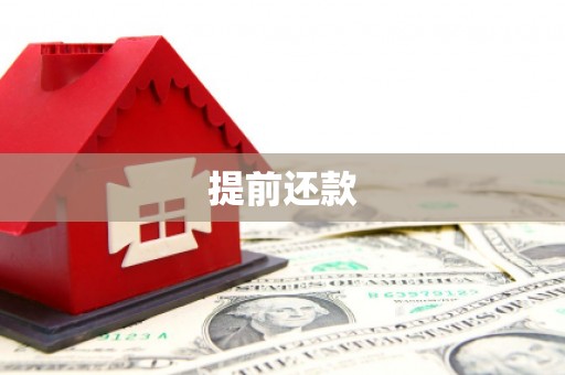 攀枝花提前还款