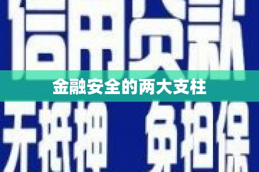 攀枝花金融安全的两大支柱